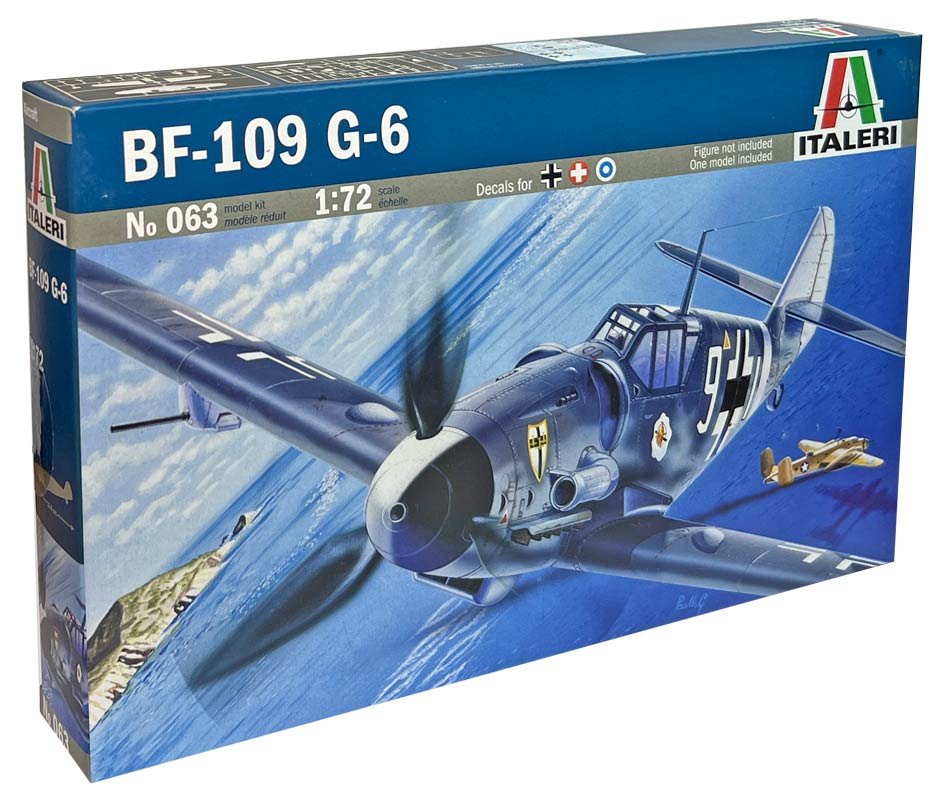 Italeri Messerschmitt BF 109 Modelfly 1 72