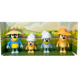Bluey figur pack - familjeresa