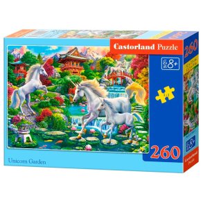 Castorland puslespil - Enhj�rningehaven - 260 brikker