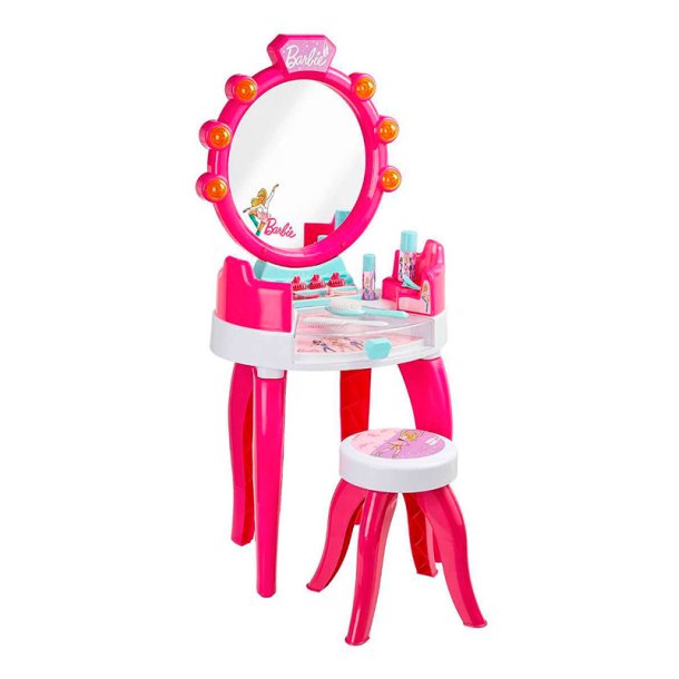 Barbie make-up bord med taburet