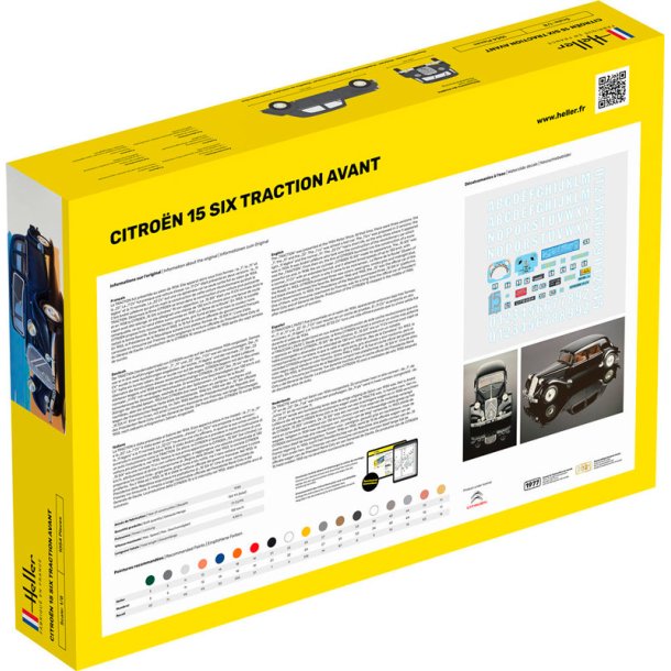 Heller Citroen 15 SIX Traction Avant  - 1:8