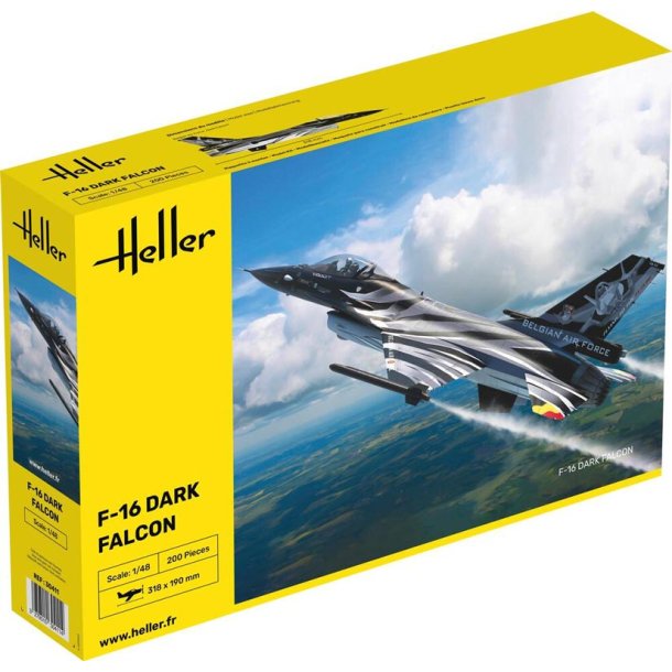 Heller F-16 Dark falcon - 1:48