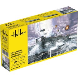 Heller LCVP normandy landgangsfart�j 1:72