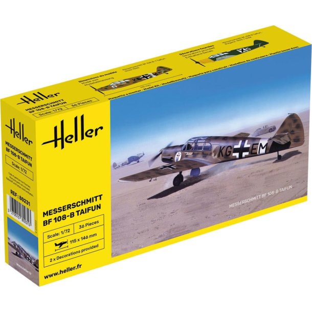 Heller Messerschmitt Bf 108 B Taifun - 1:72