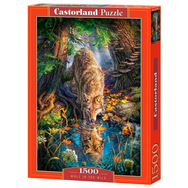 Castorland puslespil - Wolf in the Wild - 1500 brikker