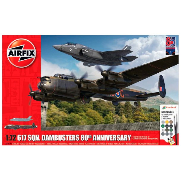 Airfix - Dambusters 80th. jubileum 1:72 modellflygplan