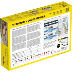 Heller Citron HY modelbil med trailer - 1:24