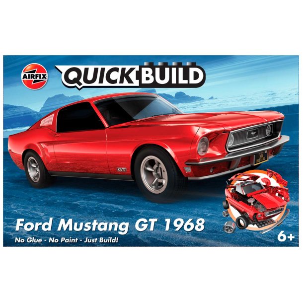 Airfix Ford Mustang GT 1968 - Quick Build
