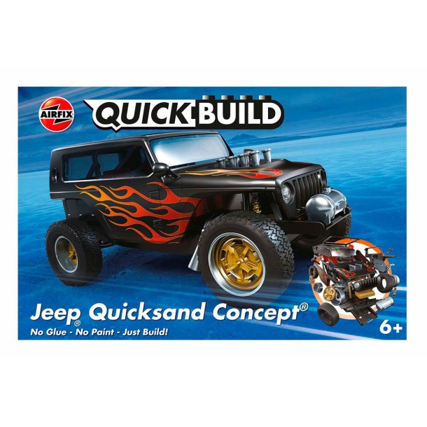 Airfix Jeep Quicksand Concept - Snabbbyggd