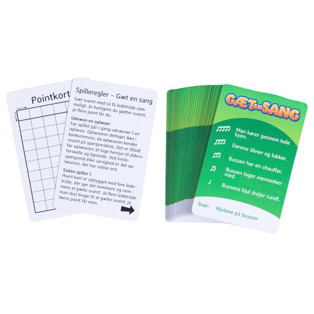 Gt en sang - Quiz Spil