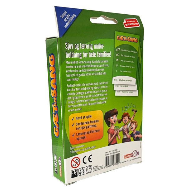 Gt en sang - Quiz Spil