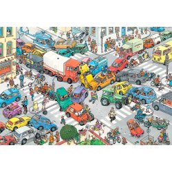 Jan van Haasteren 2 x 1000 - Traffic Chaos &amp; By Air Land and Sea