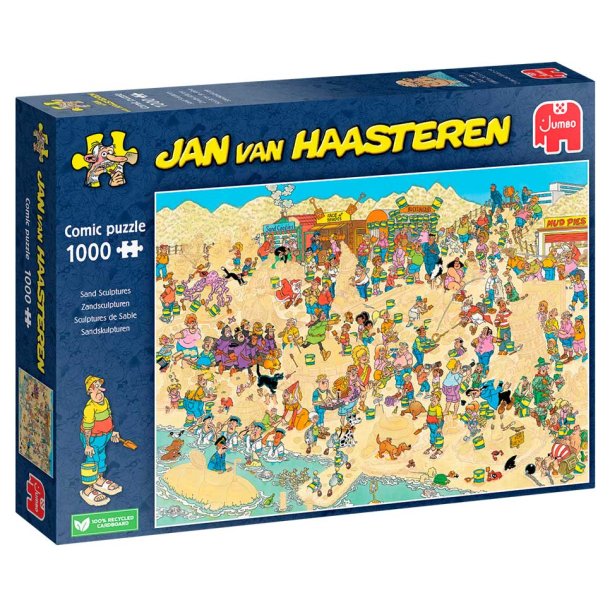 Jan van Haasteren 1000 bitar - Sandskulpturer