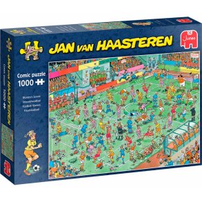 Jan Van Haasteren Fotboll dam - 1000 bitar