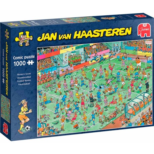 Jan Van Haasteren Women's soccer - 1000 brikker