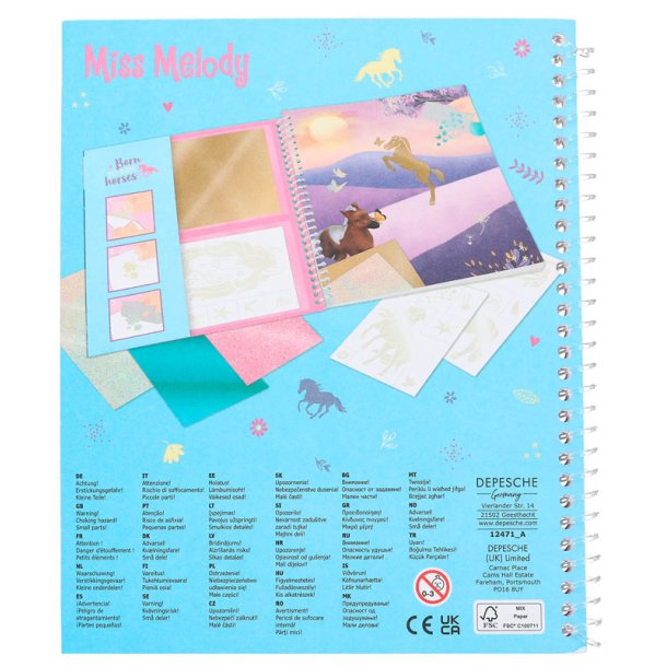 Miss Melody malebog - Stick &amp; Shine