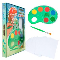 Dino World Colour Me up papir