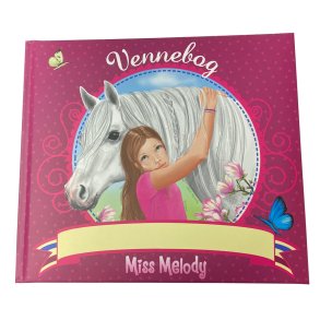 Miss Melody vennebog pige & hest