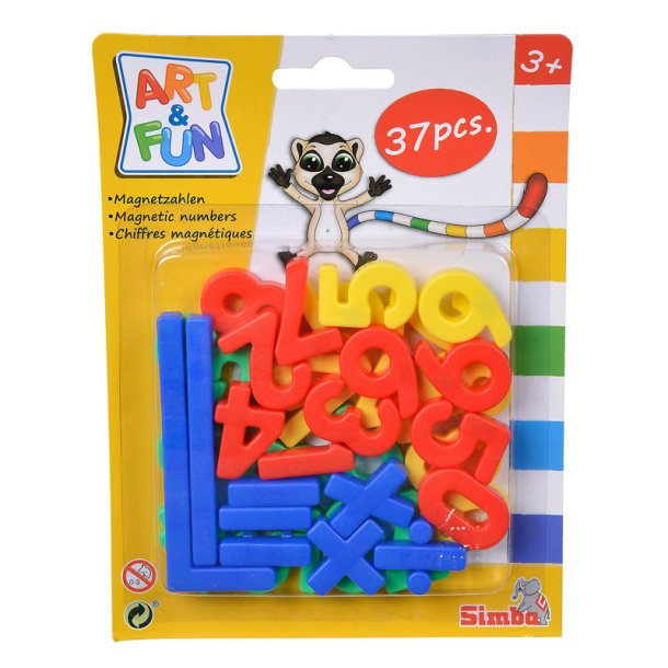 Art & Fun - 37 magnetiska siffror