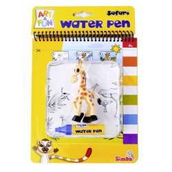 Art & Fun vattenmlarbok med giraff