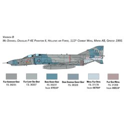 Italeri 1:72 F-4E/F Phantom II - Modellflygplan