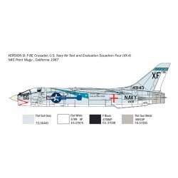 Italeri 1:72 F-8E Crusader - Modellflygplan