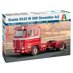 Italeri 1:24 Scania R143 M 500 Streamline 4x2 - Modellastbil