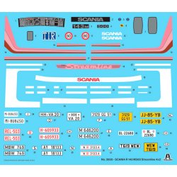 Italeri 1:24 Scania R143 M 500 Streamline 4x2 - Modellastbil