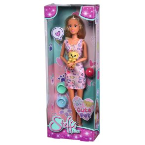 Steffi Love dukke med hund