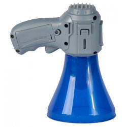 Politi megafon med lydeffekter