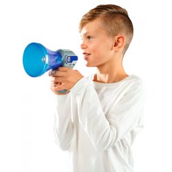 Politi megafon med lydeffekter