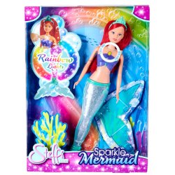 Steffi Love havfrue med lys i halen