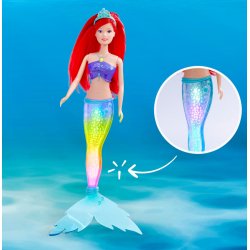 Steffi Love havfrue med lys i halen