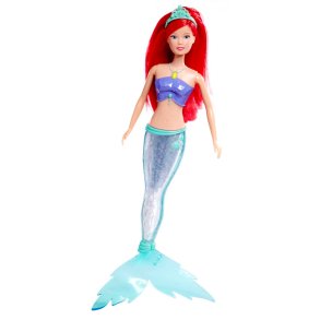 Steffi Love havfrue med lys i halen