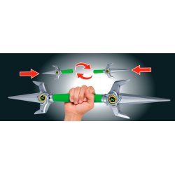 Next ninja knive og kastestjerner i skum