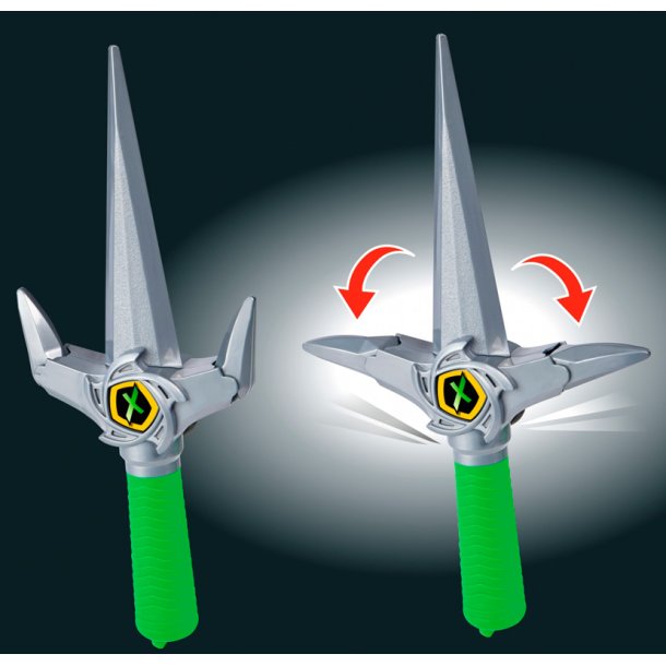 Next ninja knive og kastestjerner i skum