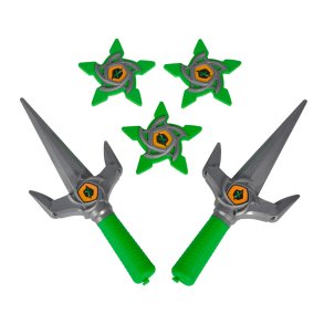 Next ninja knive og kastestjerner i skum