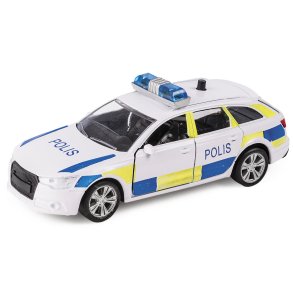 Metallpolisbil med ljus och ljud (SE)