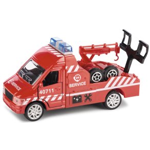 Dragbil i metall med tillbakadragning (se)