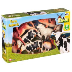 Bondegrdsdyr - 10 stk.