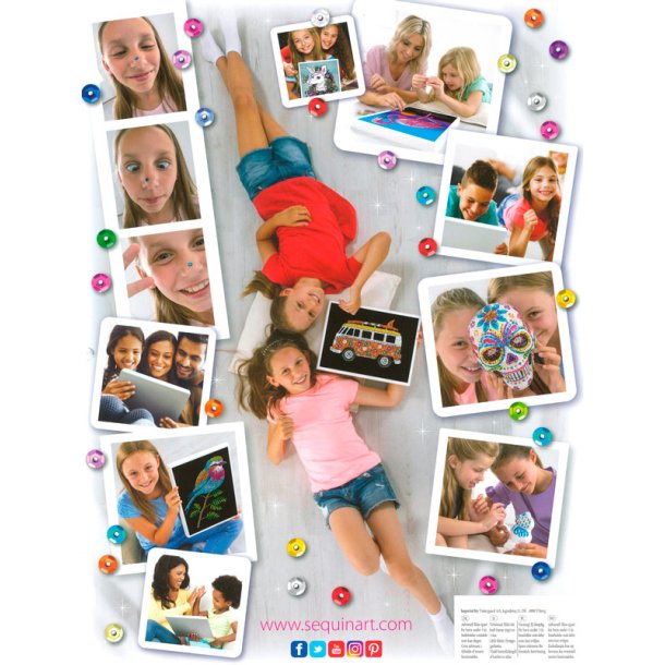 Sequin Art Aqua Buddies Sealife