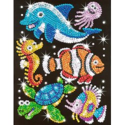 Sequin Art Aqua Buddies Sealife