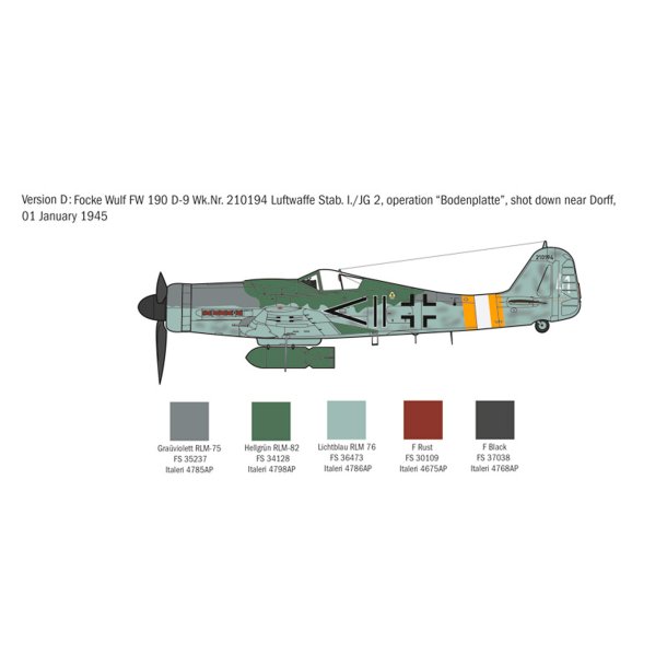 Italeri FW190 D-9 - 1:72