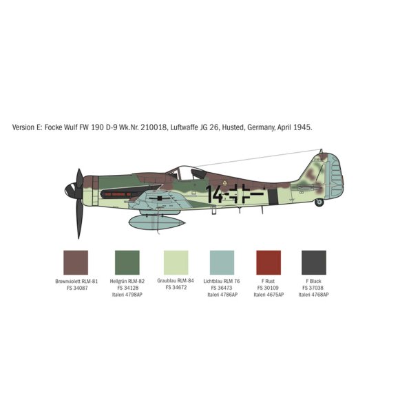 Italeri FW190 D-9 - 1:72