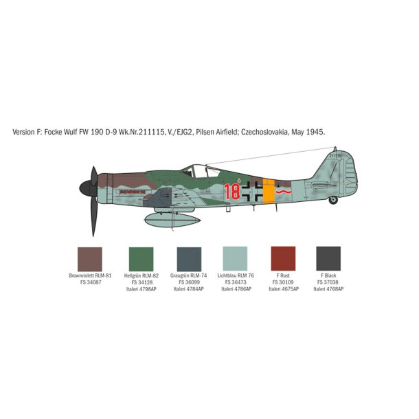 Italeri FW190 D-9 - 1:72