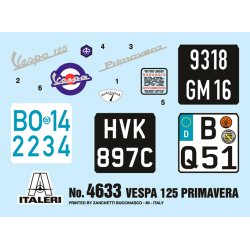 Italeri Vespa 125 Primavera - 1:9