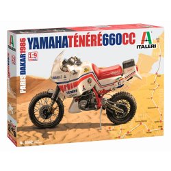 Italeri Yamaha Tenere 660 cc 1986 Paris Dakar - 1:9