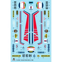 Italeri Yamaha Tenere 660 cc 1986 Paris Dakar - 1:9