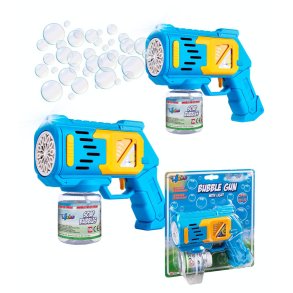 Elektrisk s�beboble pistol med lys