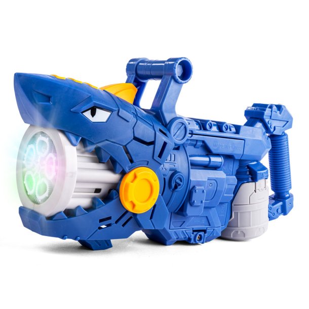 Elektrisk haj s�beboblepistol med lys